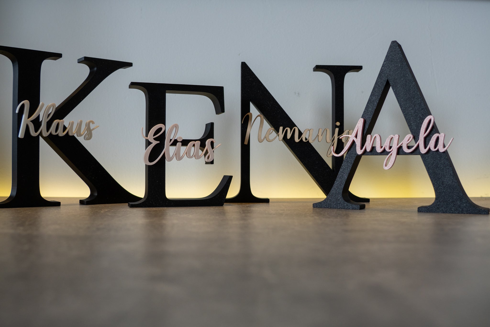 Personalisierter 3D Buchstabe – Stil trifft Individualität
