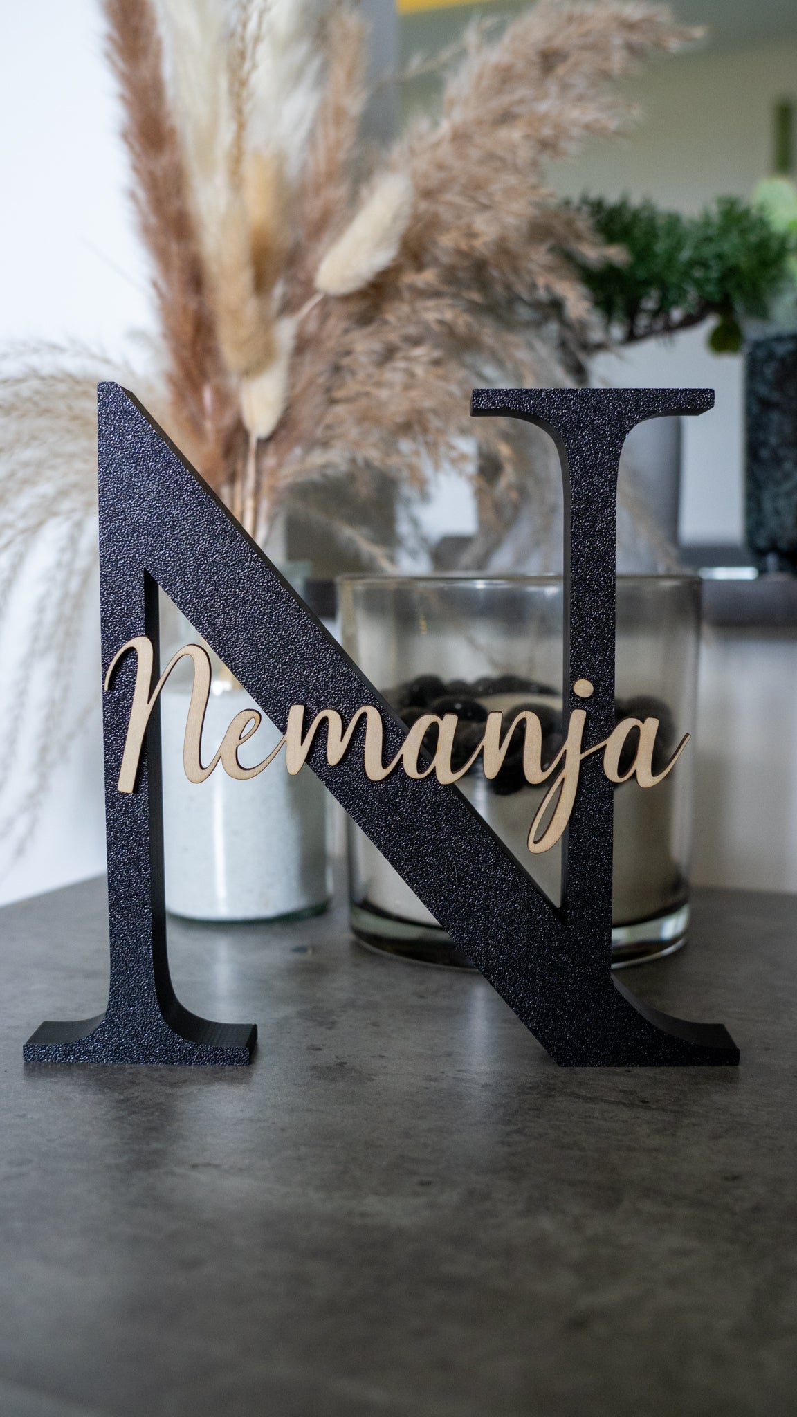 Personalisierter 3D Buchstabe – Stil trifft Individualität