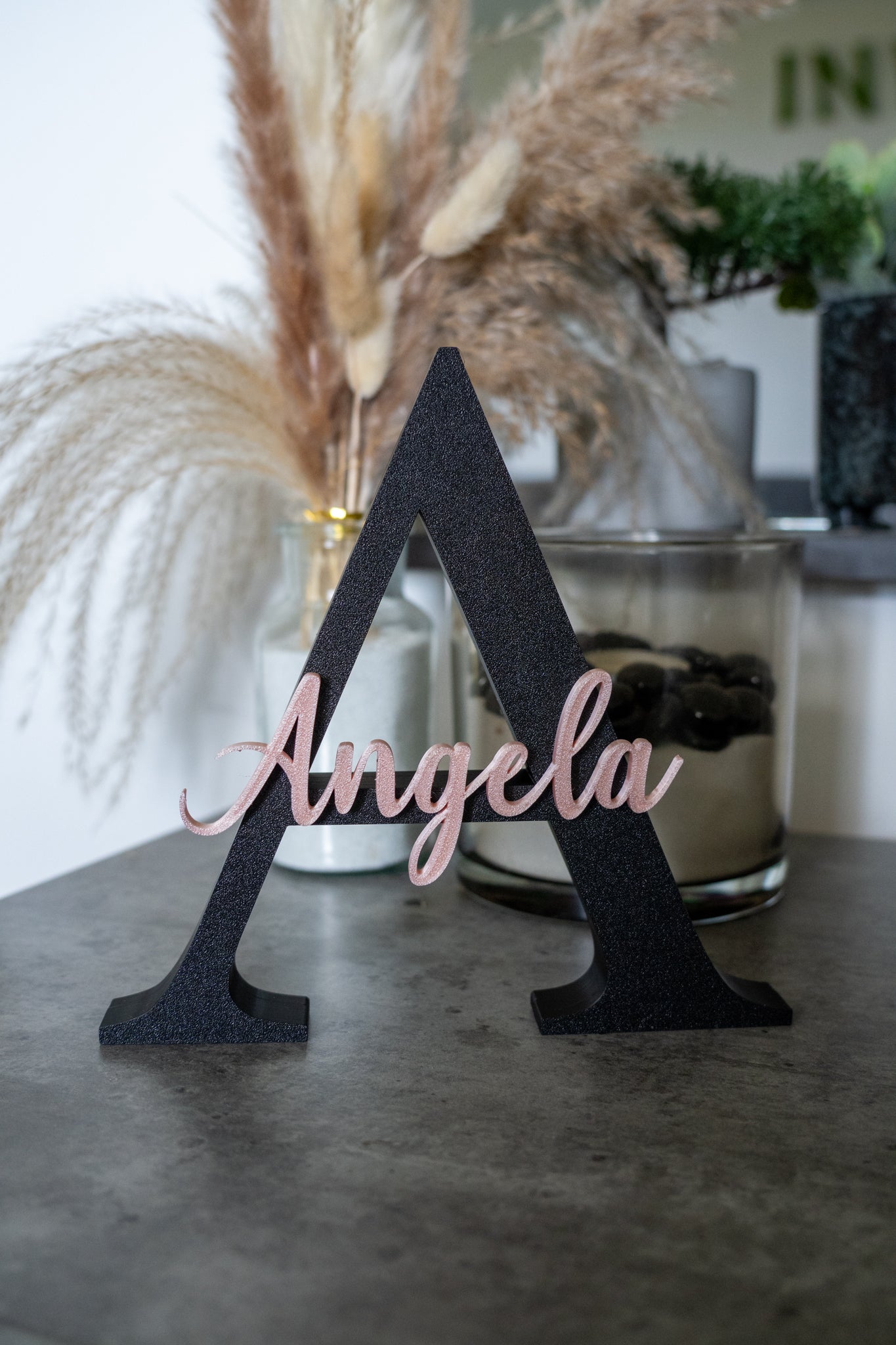 Personalisierter 3D Buchstabe – Stil trifft Individualität