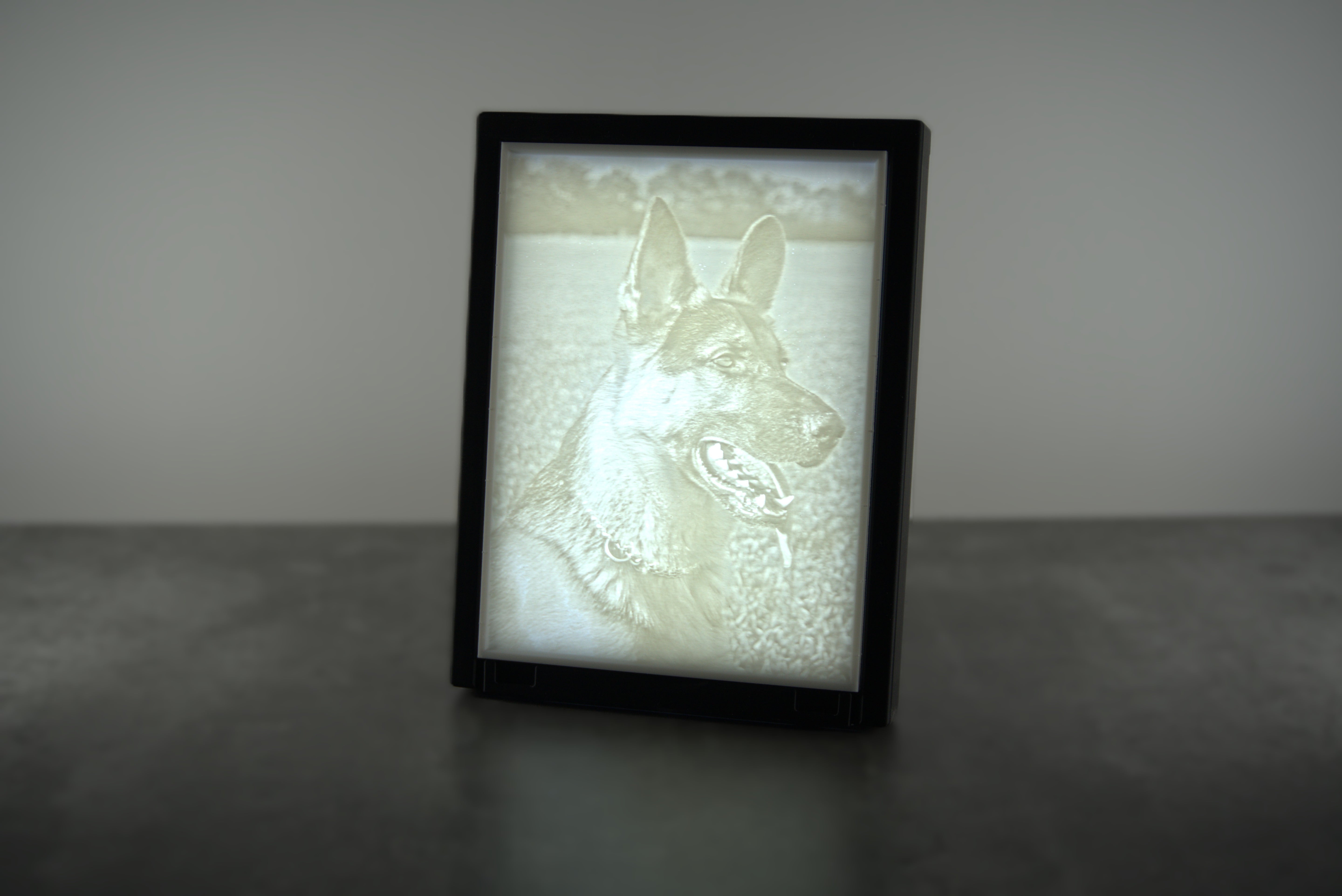 Dein Foto als beleuchtetes 3D-Lithophane – Handgefertigt & personalisiert